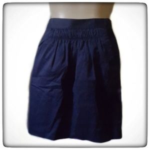 Banana Republic Navy Blue Dress Skirt